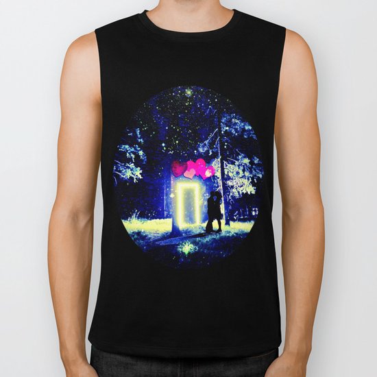Love in the Dark Biker Tank