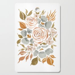 Louisa Floral Art Painting Cutting Board