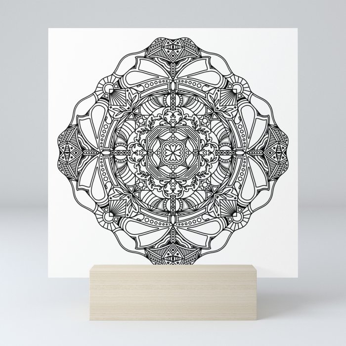 Mandala 3 Mini Art Print