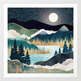Star Lake Art Print