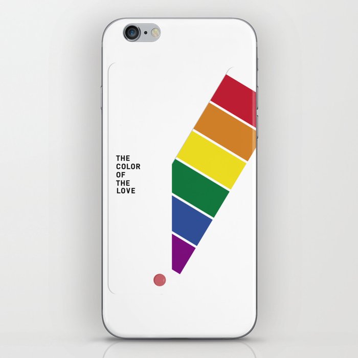 LGBT PANTONE COLOR DESIGN iPhone Skin