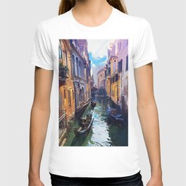 Venezia, Italian Panorama T Shirt