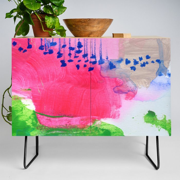 pinks in acrylic N.o 2 Credenza