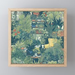 Not Enough Houseplants Framed Mini Art Print