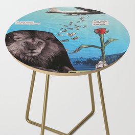 Lion Hearted Side Table