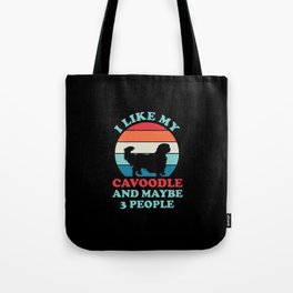 Cavoodle Funny Tote Bag