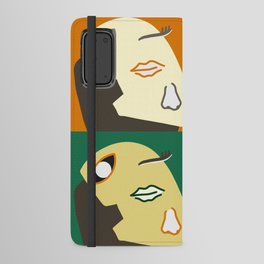 When I'm lost in thought patchwork 1 Android Wallet Case