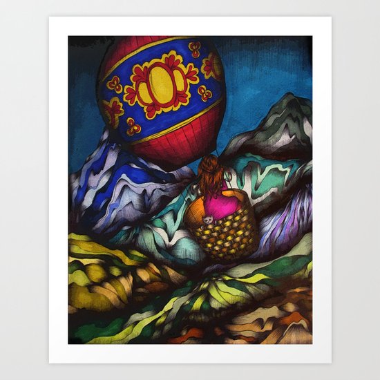 Solo Journey Art Print
