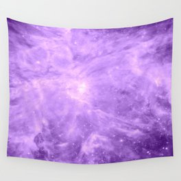 Lavender Orion Nebula Wall Tapestry