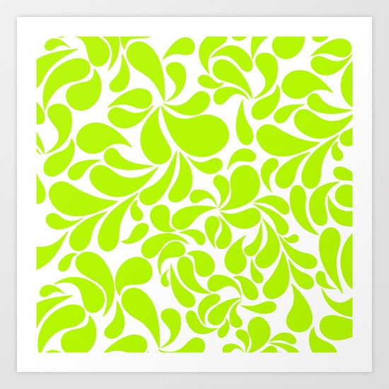 le modèle heureux V Art Print
