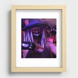 Cheshire Hat Recessed Framed Print