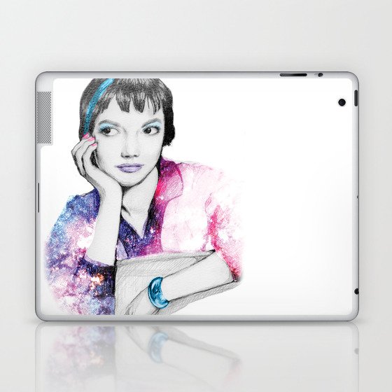 Thoroughly Modern Natalie Laptop & iPad Skin
