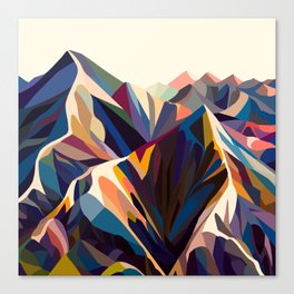 Mountains original Canvas Print