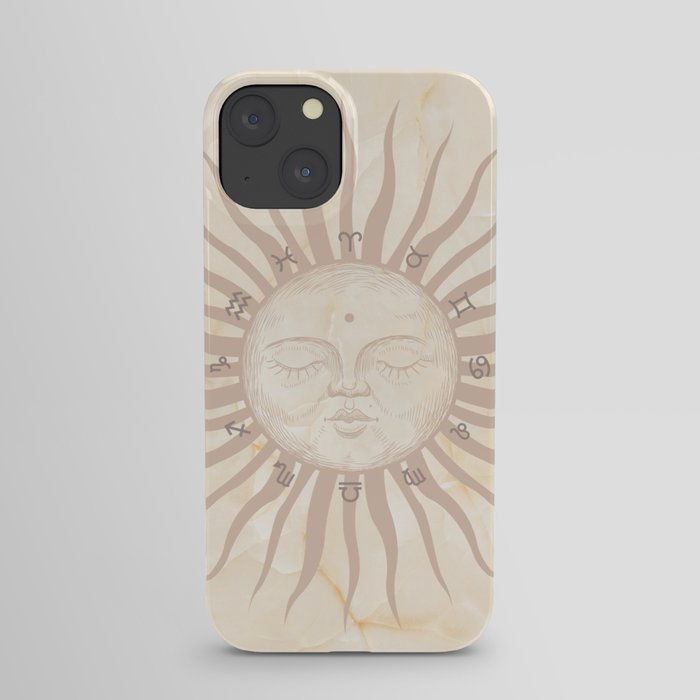 Sun and Stars iPhone Case