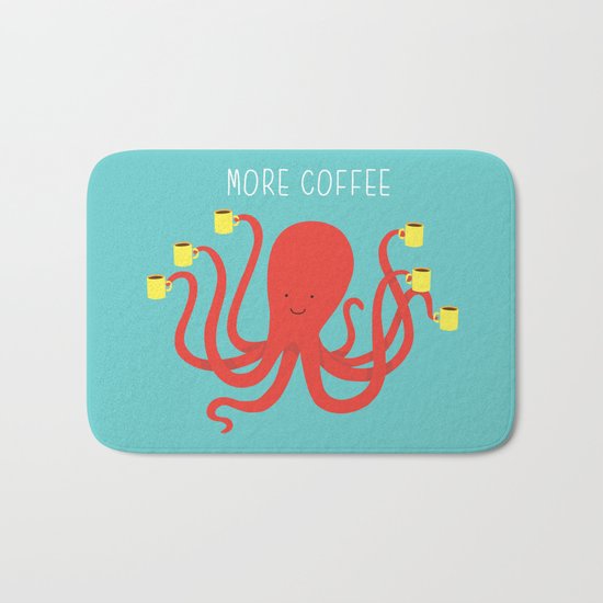 more coffee... Bath Mat