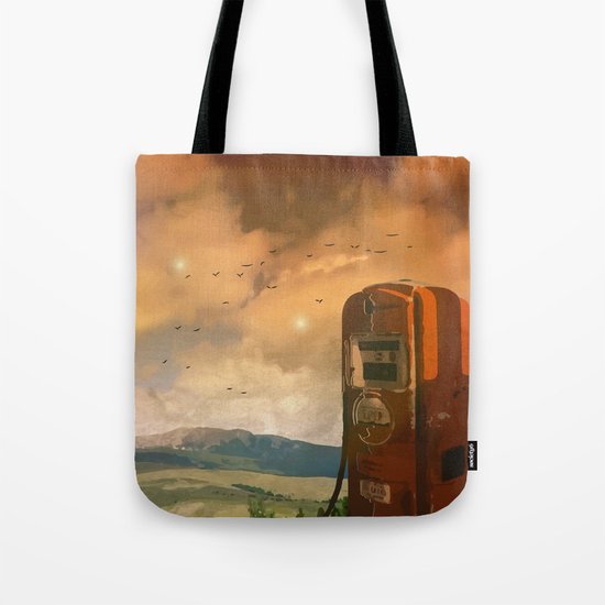 old fuel pump Tote Bag