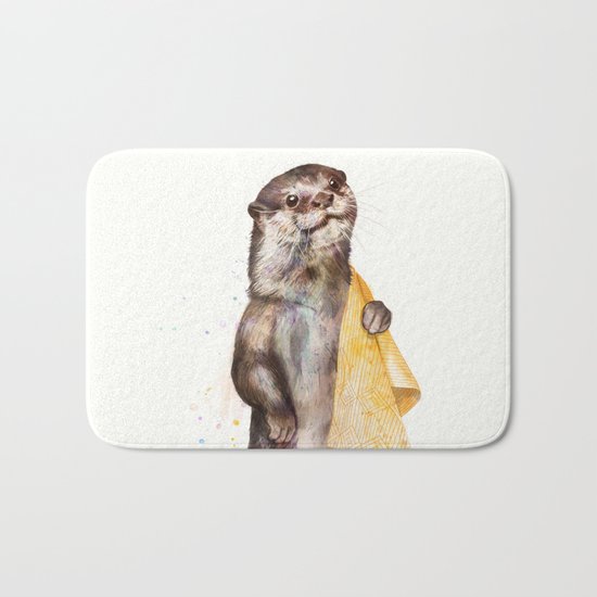 otter Bath Mat