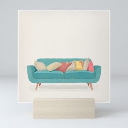 Sunday Sofa Mini Art Print