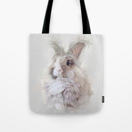 Dwarf Angora Rabbit Wildlife Portrait Tote Bag