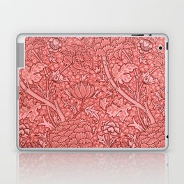 William Morris "Cray" 8. coral Laptop Skin