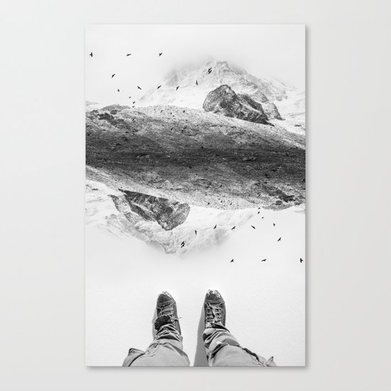Solid ground Canvas Print