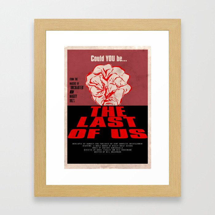 Dawn of The Last of Us Framed Art Print