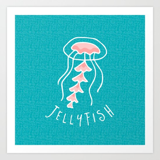 Jellyfish Art Print