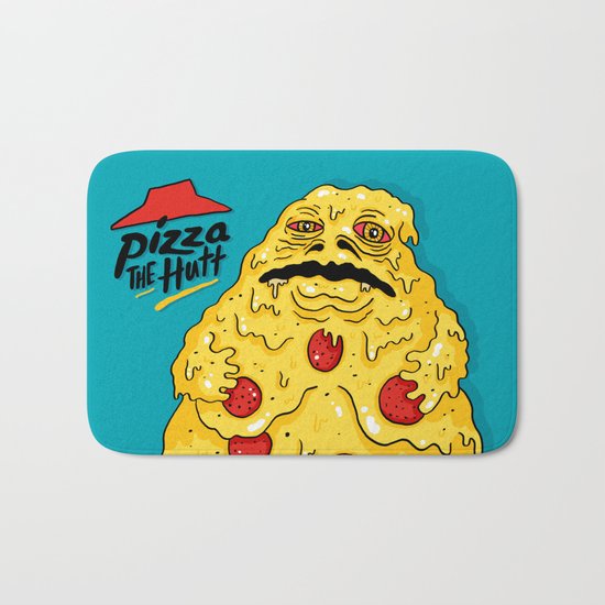Pizza The Hutt Bath Mat