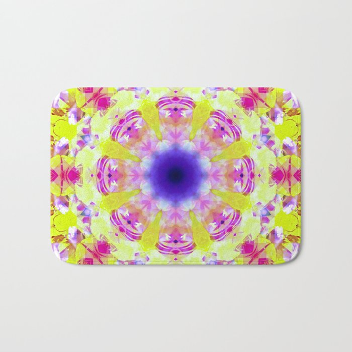 Mandala from Bright Tulips Bath Mat