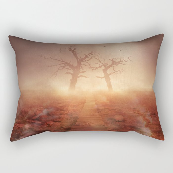 The path of the dead Rectangular Pillow