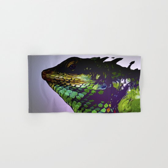 Lizard Hand & Bath Towel