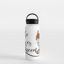 The Foxes Queen Water Bottle