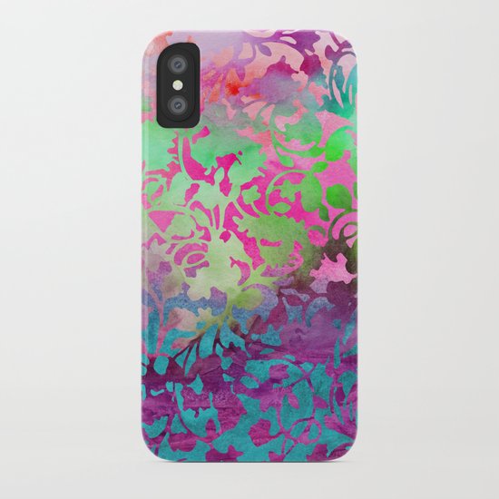 Earth Watercolor by Jacqueline Maldonado & Garima Dhawan iPhone Case