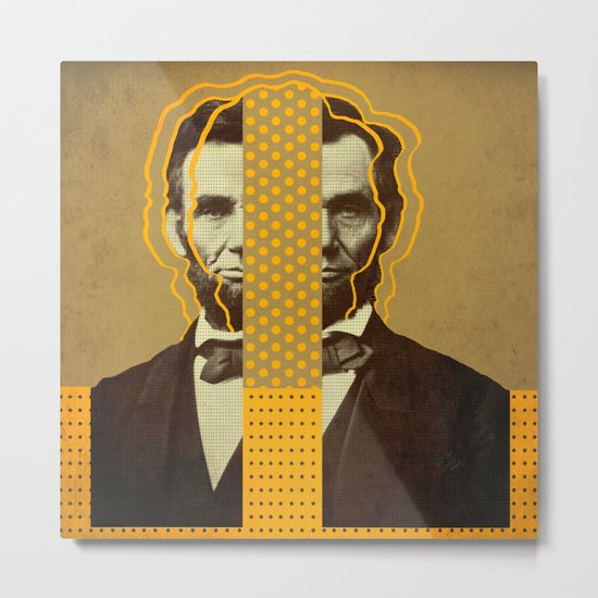 AbracadAbraham - Lincoln Metal Print