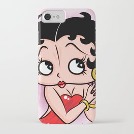 Betty Boop OG by Art In The Garage iPhone Case | Funny, Painting, Graphic Design, Illustration, Artinthegarage, Pop Art, Digital, Betty, Boop, Fanart 