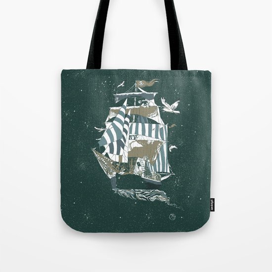Sail to The Moon Tote Bag