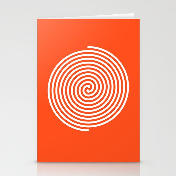 Vertigo Minimalist Design Stationery Cards