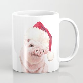 Christmas Pink Pig Mug
