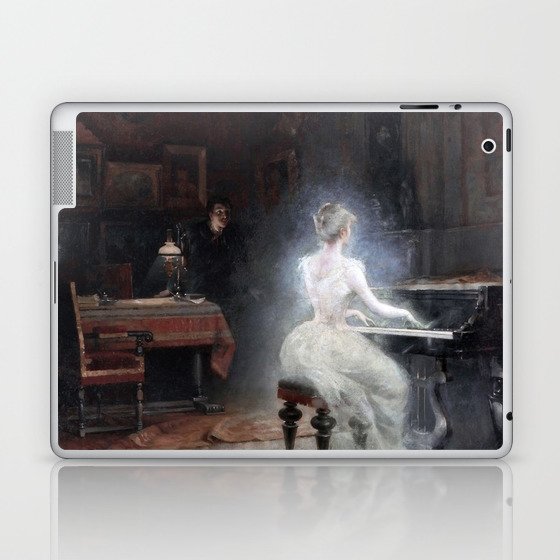 Spirit Painting 1885 George Roux Laptop & iPad Skin