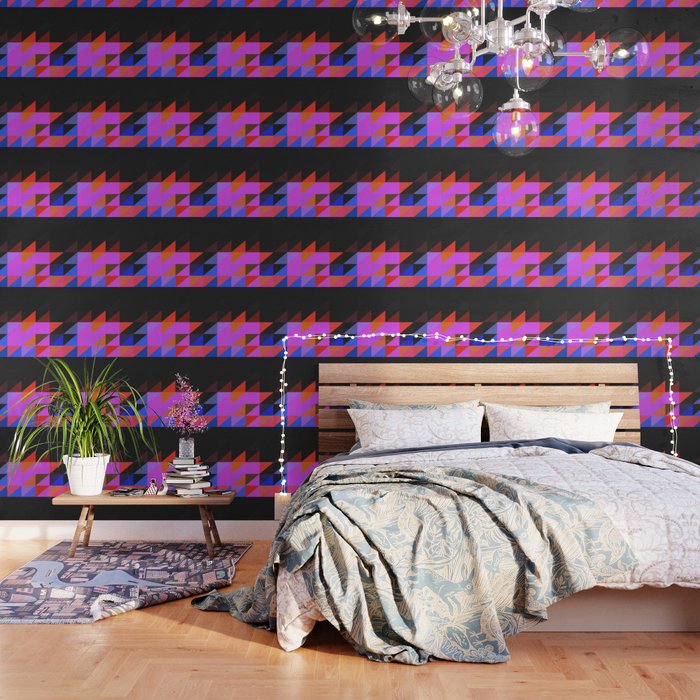 Half and Half Wallpaper by DuckyB Society6