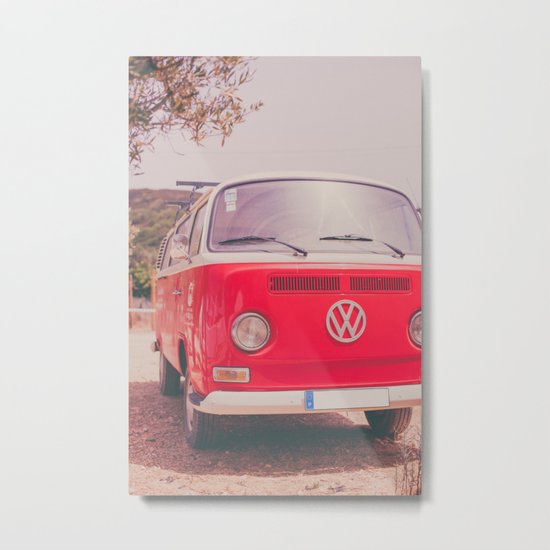 Red Ride Metal Print