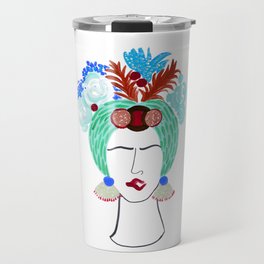 Flowers in Her Hair 1 Travel Mug