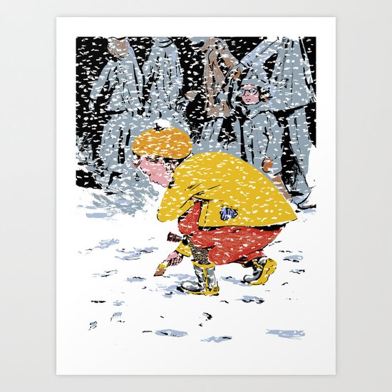 Lost Ticket Art Print