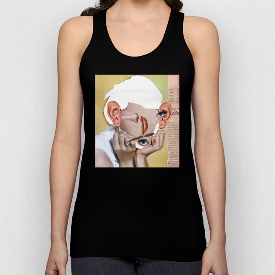 Audrey 2 Collage Unisex Tank Top