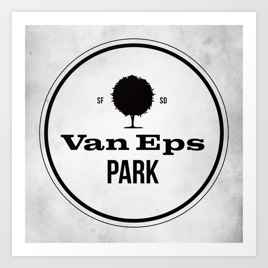 Van Eps Park Art Print