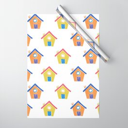 LES MAISONS Wrapping Paper