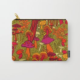 Mushrooms in the Forest Carry-All Pouch