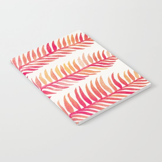 Pink Ombré Seaweed Notebook