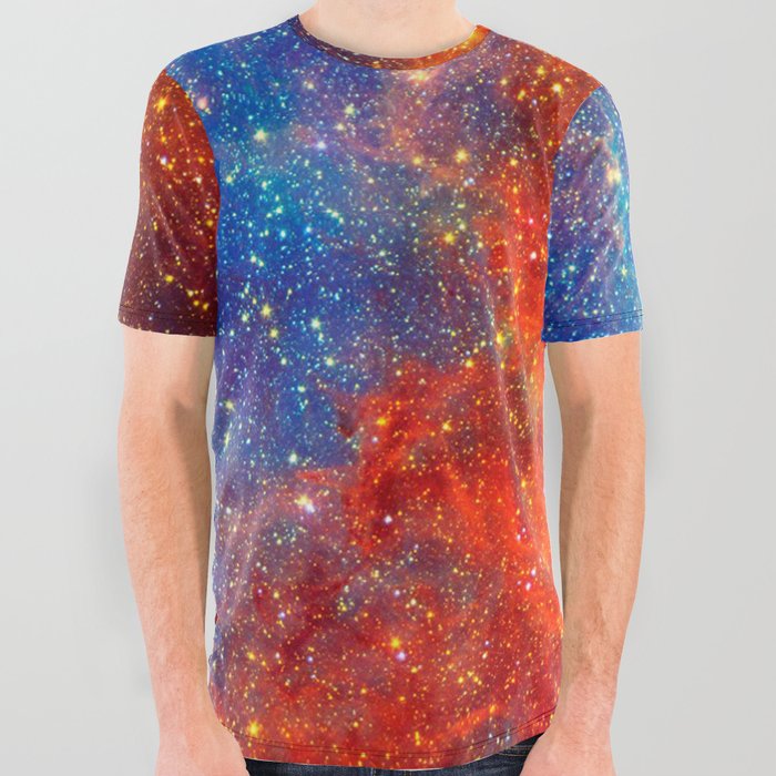 Magic Galaxy, Universe Art All Over Graphic Tee