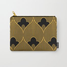 Art Deco Gatsby-Like Elegant Memories Pattern Carry-All Pouch